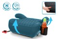 FOTELIK SAMOCHODOWY PODKŁADKA SIEDZISKO Z ISOFIX CZARNO-SZARY R129 125-150 CM