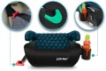FOTELIK SAMOCHODOWY PODKŁADKA SIEDZISKO Z ISOFIX CZARNO-MORSKI R129 125-150 CM