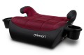 FOTELIK SAMOCHODOWY PODKŁADKA SIEDZISKO MIMORI CZARNO-BORDOWY ISOFIX R129 125-150 CM