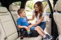 FOTELIK SAMOCHODOWY PODKŁADKA SIEDZISKO MIMORI CZARNY Z ISOFIX R129 125-150 CM