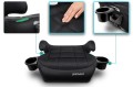 FOTELIK SAMOCHODOWY PODKŁADKA SIEDZISKO MIMORI CZARNY Z ISOFIX R129 125-150 CM