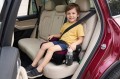 FOTELIK SAMOCHODOWY PODKŁADKA SIEDZISKO MIMORI CZARNO-BORDOWY ISOFIX R129 125-150 CM
