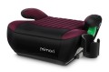 FOTELIK SAMOCHODOWY PODKŁADKA SIEDZISKO MIMORI CZARNO-BORDOWY ISOFIX R129 125-150 CM