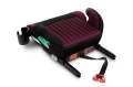 FOTELIK SAMOCHODOWY PODKŁADKA SIEDZISKO MIMORI CZARNO-BORDOWY ISOFIX R129 125-150 CM