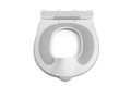 NAKŁADKA SEDESOWA DLA DZIECI 2w1 Z PODESTEM DWUSTOPNIOWYM SZARA