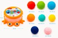 ZABAWKA KRAB ZESTAW PIŁEK SENSORYCZNYCH 8 SZT