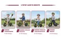 WIELOFUNKCYJNY ROWEREK DLA DZIECI TRÓJKOŁOWY 4W1 TRAVELLER ZIELONY