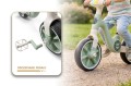 WIELOFUNKCYJNY ROWEREK DLA DZIECI 2+ TRÓJKOŁOWY 4W1 LITTLE RACER ZIELONY