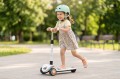 HULAJNOGA TRÓJKOŁOWA BALANSOWA Z SIEDZISKIEM BARIERKĄ I PCHACZEM MINI RIDER 5W1 BEŻOWA