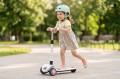 HULAJNOGA TRÓJKOŁOWA BALANSOWA Z SIEDZISKIEM BARIERKĄ I PCHACZEM MINI RIDER 5W1 RÓŻOWA