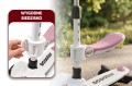HULAJNOGA TRÓJKOŁOWA BALANSOWA Z SIEDZISKIEM BARIERKĄ I PCHACZEM MINI RIDER 5W1 RÓŻOWA