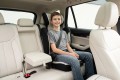 FOTELIK SAMOCHODOWY MIMORI CZARNO-BEŻOWY ISOFIX R129 100-150 CM iSIZE