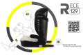 FOTELIK SAMOCHODOWY MIMORI CZARNO-BEŻOWY ISOFIX R129 100-150 CM iSIZE