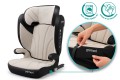 FOTELIK SAMOCHODOWY MIMORI CZARNO-BEŻOWY ISOFIX R129 100-150 CM iSIZE