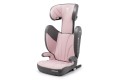 FOTELIK SAMOCHODOWY MIMORI SZARO-RÓŻOWY ISOFIX R129 100-150 CM iSIZE
