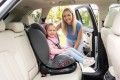 FOTELIK SAMOCHODOWY OBROTOWY ALEXANDER 360° SZARO-RÓŻOWY 40-150 CM i-Size R129 + ISOFIX
