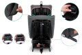 FOTELIK SAMOCHODOWY OBROTOWY ALEXANDER 360° SZARO-RÓŻOWY 40-150 CM i-Size R129 + ISOFIX