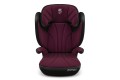 FOTELIK SAMOCHODOWY MIMORI CZARNO-BORDOWY R129 100-150 CM iSIZE