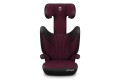 FOTELIK SAMOCHODOWY MIMORI CZARNO-BORDOWY R129 100-150 CM iSIZE