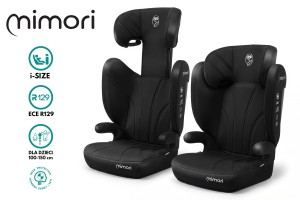 FOTELIK SAMOCHODOWY MIMORI CZARNY R129 100-150 CM iSIZE