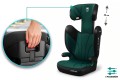 FOTELIK SAMOCHODOWY MIMORI CZARNO-ZIELONY R129 100-150 CM iSIZE