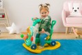 ROWER PCHACZ KONIK BUJANY HULAJNOGA JEŹDZIK STOLIK EDUKACYJNY 5W1 ZIELONY