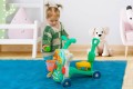ROWER PCHACZ KONIK BUJANY HULAJNOGA JEŹDZIK STOLIK EDUKACYJNY 5W1 ZIELONY