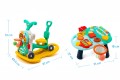 ROWER PCHACZ KONIK BUJANY HULAJNOGA JEŹDZIK STOLIK EDUKACYJNY 5W1 ZIELONY