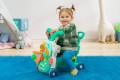 ROWER PCHACZ KONIK BUJANY HULAJNOGA JEŹDZIK STOLIK EDUKACYJNY 5W1 ZIELONY