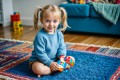 STOLIK INTERAKTYWNY 2W1 PANEL EDUKACYJNY + WIEŻA ZJEŻDŻALNIA DLA PIŁEK