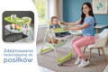 DZIECIĘCE KRZESEŁKO DO KARMIENIA PAPUŚ POCHYLNE 5W1 OLIWKOWE