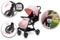 WÓZEK DZIECIĘCY SPACERÓWKA ORSETTO LUNA RÓŻOWY