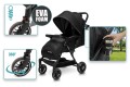 WÓZEK DZIECIĘCY SPACERÓWKA LITTLE RIDER SIENA CZARNY