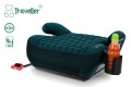 FOTELIK SAMOCHODOWY PODKŁADKA SIEDZISKO ZIELONY PIKOWANY R129 125-150 CM