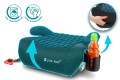 FOTELIK SAMOCHODOWY PODKŁADKA SIEDZISKO Z ISOFIX CZARNO-MORSKI R129 125-150 CM
