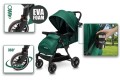 WÓZEK DZIECIĘCY SPACERÓWKA LITTLE RIDER SIENA ZIELONY