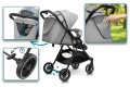 WÓZEK DZIECIĘCY SPACERÓWKA LITTLE RIDER ZEFIR SZARY
