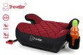 FOTELIK SAMOCHODOWY PODKŁADKA SIEDZISKO Z ISOFIX BORDOWO-SZARY R129 125-150 CM