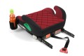 FOTELIK SAMOCHODOWY PODKŁADKA SIEDZISKO Z ISOFIX BORDOWO-SZARY R129 125-150 CM