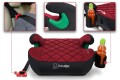 8.jpgFOTELIK SAMOCHODOWY PODKŁADKA SIEDZISKO Z ISOFIX BORDOWO-SZARY R129 125-150 CM