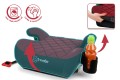 FOTELIK SAMOCHODOWY PODKŁADKA SIEDZISKO Z ISOFIX BORDOWO-SZARY R129 125-150 CM