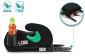 FOTELIK SAMOCHODOWY PODKŁADKA SIEDZISKO Z ISOFIX CZARNY R129 125-150 CM
