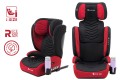 FOTELIK SAMOCHODOWY MODEL MARCO CZARNO-CZERWONY PIKOWANY R129 100-150 CM ISOFIX + GRATIS