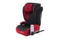 FOTELIK SAMOCHODOWY MODEL MARCO CZARNO-CZERWONY PIKOWANY R129 100-150 CM ISOFIX + GRATIS