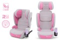 FOTELIK SAMOCHODOWY MODEL BIANCA SZARO-RÓŻOWY R129 100-150 CM ISOFIX + GRATIS