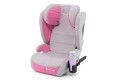 FOTELIK SAMOCHODOWY MODEL BIANCA SZARO-RÓŻOWY R129 100-150 CM ISOFIX + GRATIS