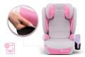 FOTELIK SAMOCHODOWY MODEL BIANCA SZARO-RÓŻOWY R129 100-150 CM ISOFIX + GRATIS