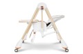 DZIECIĘCE KRZESEŁKO DO KARMIENIA BUJANE 3W1 BIAŁE