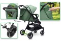 WÓZEK DZIECIĘCY SPACERÓWKA LITTLE RIDER ZEFIR ZIELONY