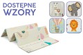 MATA PIANKOWA EDUKACYJNA SKŁADANA DLA DZIECI DUŻA KOTY DROGA 150x200 CM